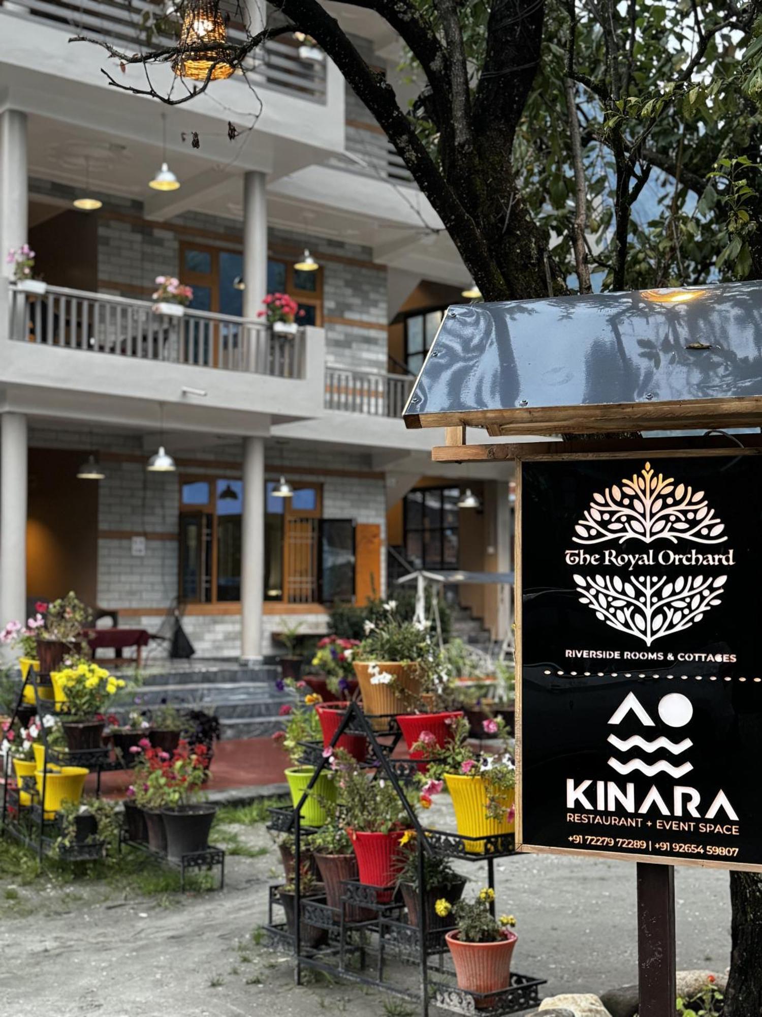 Hotel The Royal Orchard Kasol Exterior foto